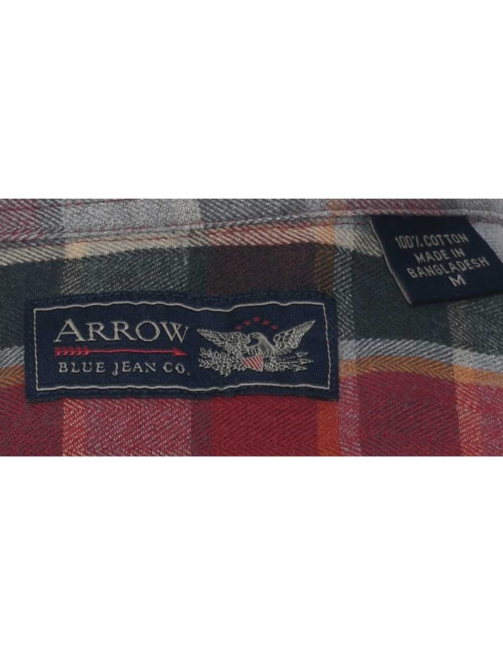 Arrow Checked Shirt - M - image 4