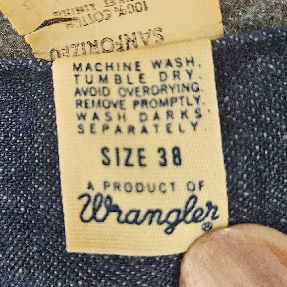 Wrangler Vintage 60's Blanket Lining Big Ben Work… - image 4