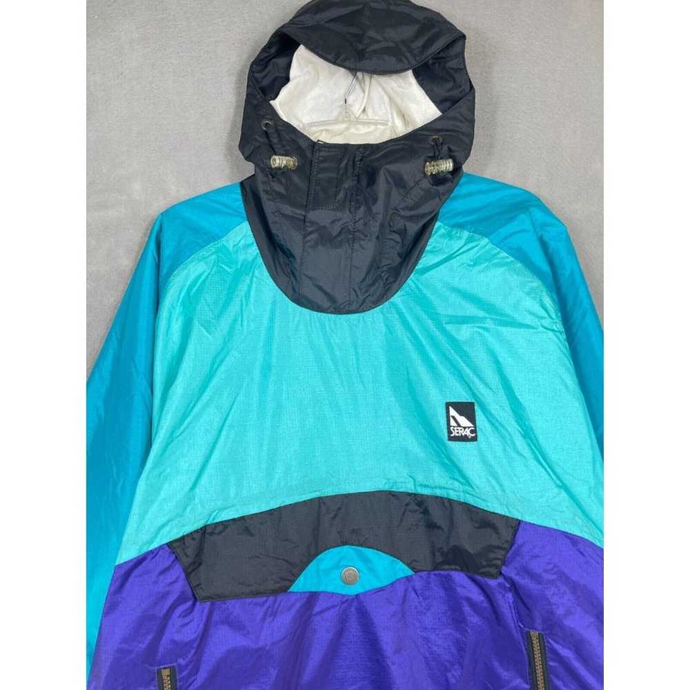 Serac Ski Jacket Mens Medium Size 40 Pullover Hoo… - image 3