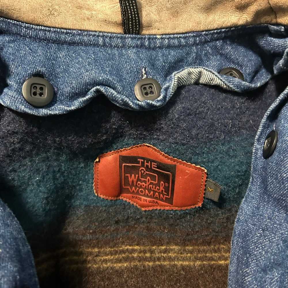 Vintage Woolrich Denim Detroit Jacket - image 3