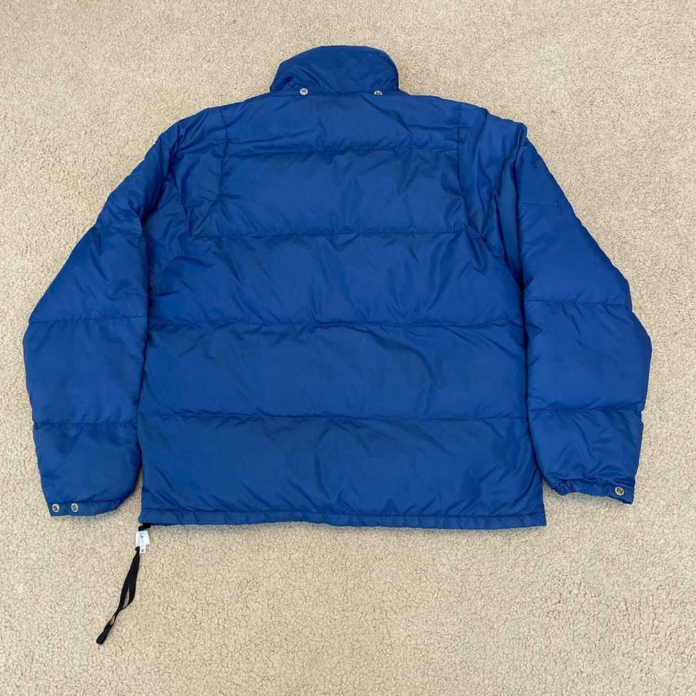 Vintage 70’s The North Face Blue Puffer Down Jack… - image 2