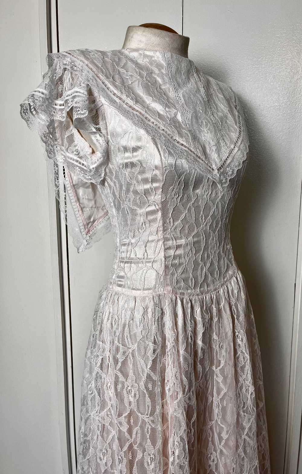 Vintage 1980's "Gunne Sax by Jessica McClintock" … - image 11