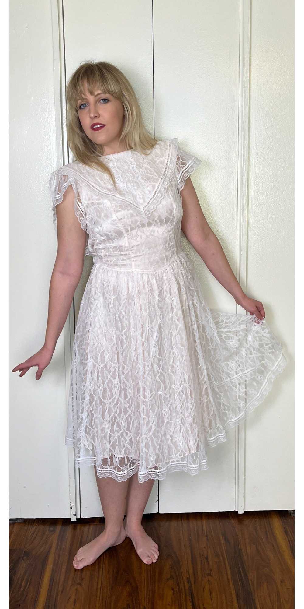 Vintage 1980's "Gunne Sax by Jessica McClintock" … - image 1