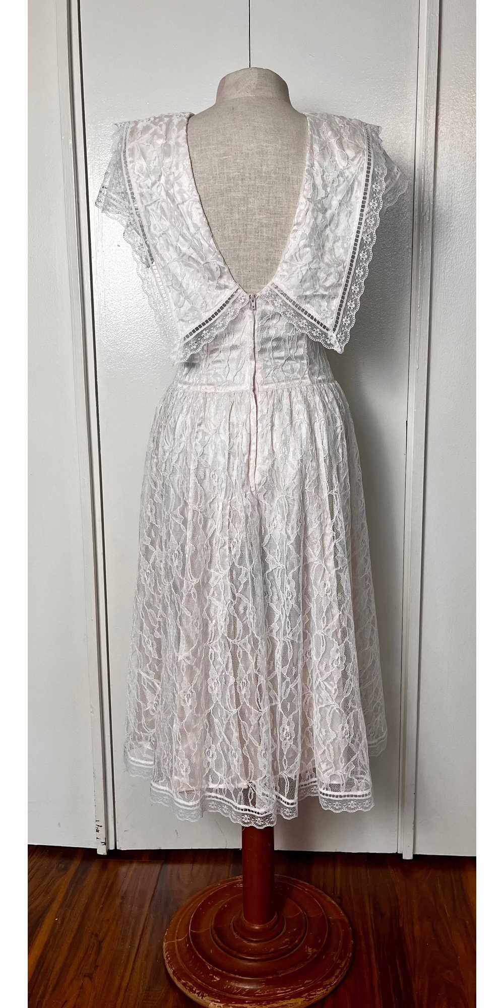 Vintage 1980's "Gunne Sax by Jessica McClintock" … - image 5