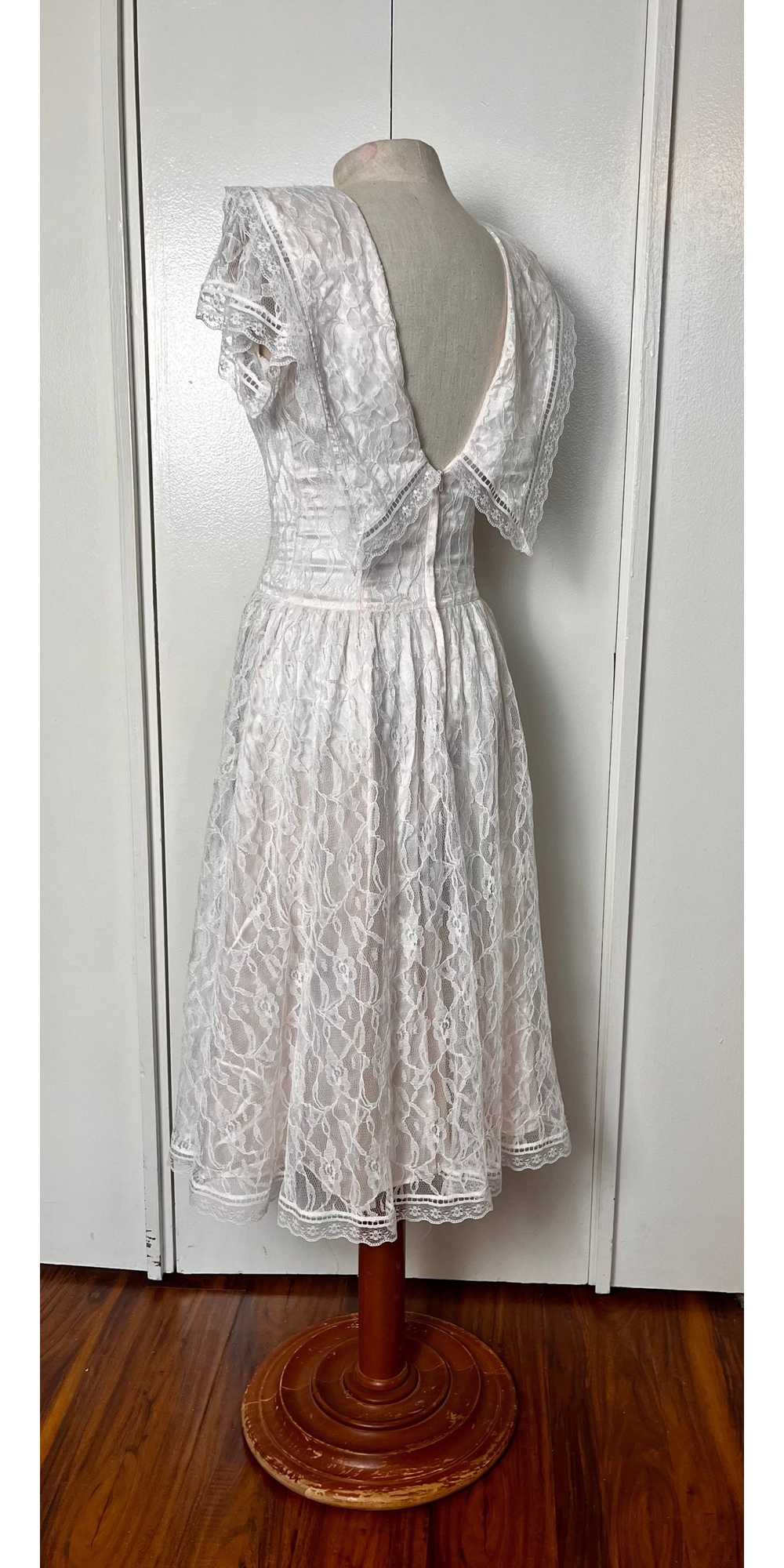 Vintage 1980's "Gunne Sax by Jessica McClintock" … - image 6