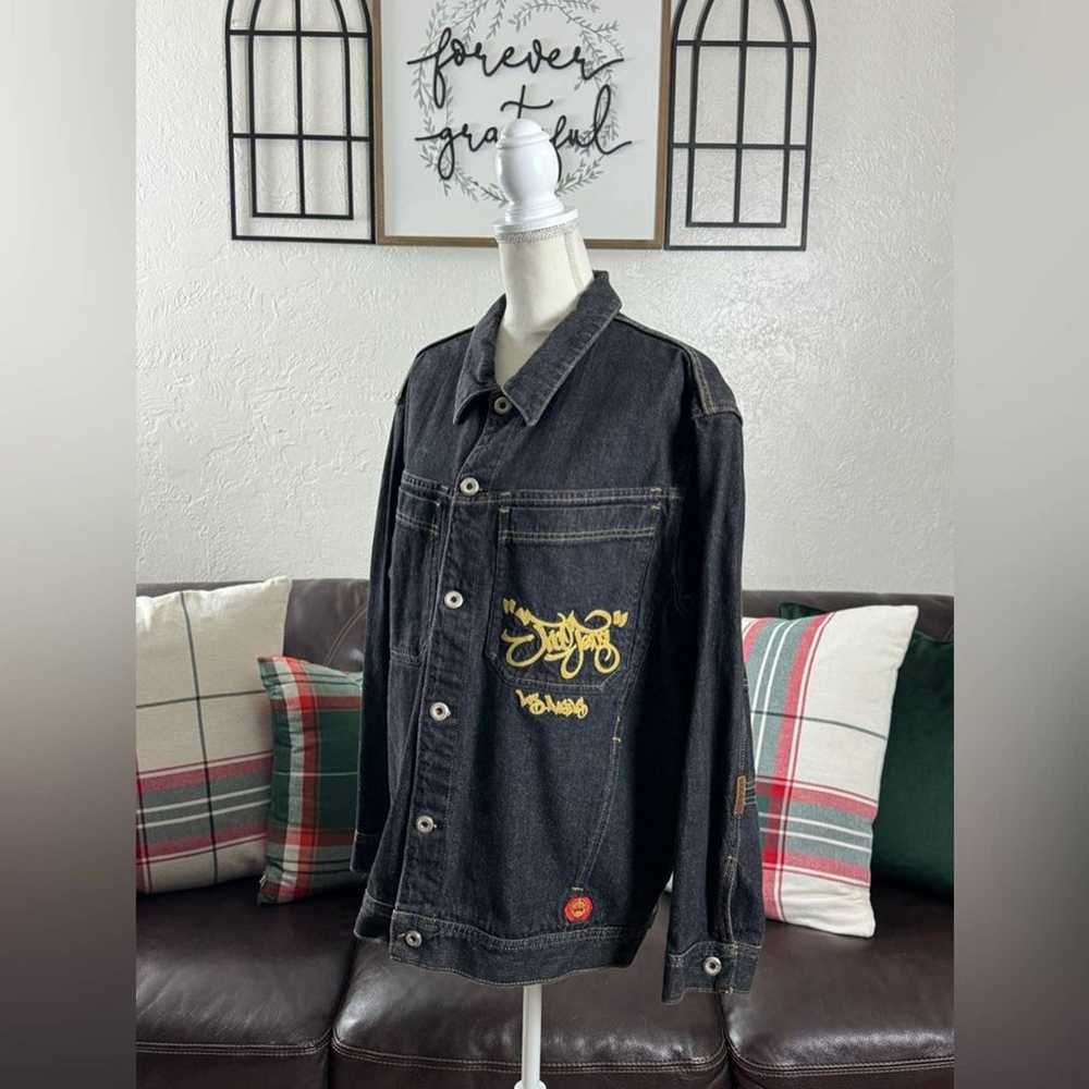 Vintage 90s - Y2K JNCO Jeans “Los Angeles” Denim … - image 3