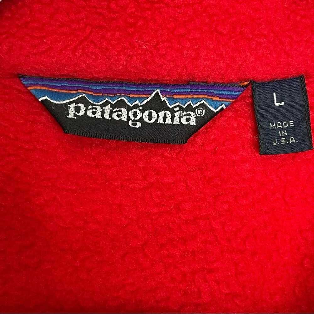Vintage 90s Patagonia Synchilla Fleece Jacket Men… - image 5
