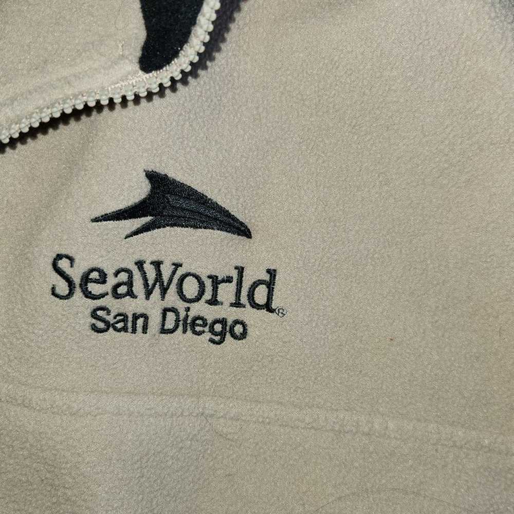 Vintage Seaworld San Diego Shamu Fleece Men Size … - image 2