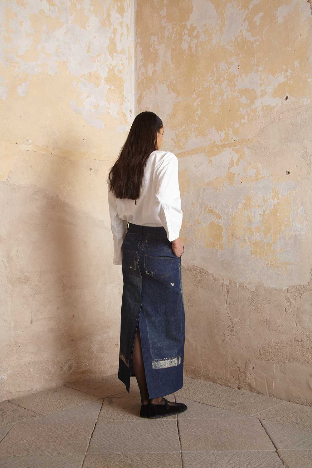 JPG Jeans Trompe-l’œie Skirt - image 2