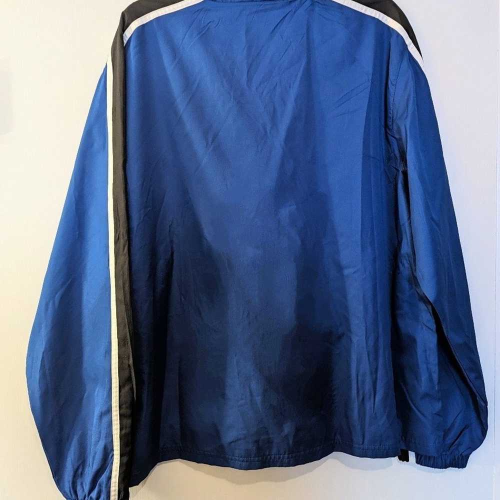 Vintage Mens Starter Jacket Blue and Black XL Ful… - image 5