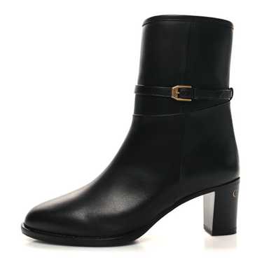GUCCI Nappa Charlotte Ankle Boots 36 Black - image 1