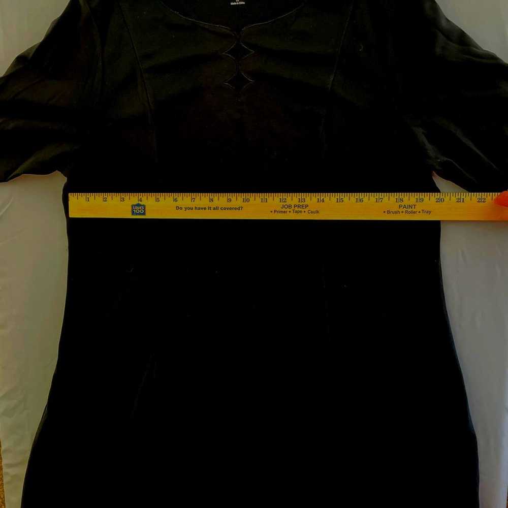 Soft Surroundings Black Dress Womens 1X Little Bl… - image 7