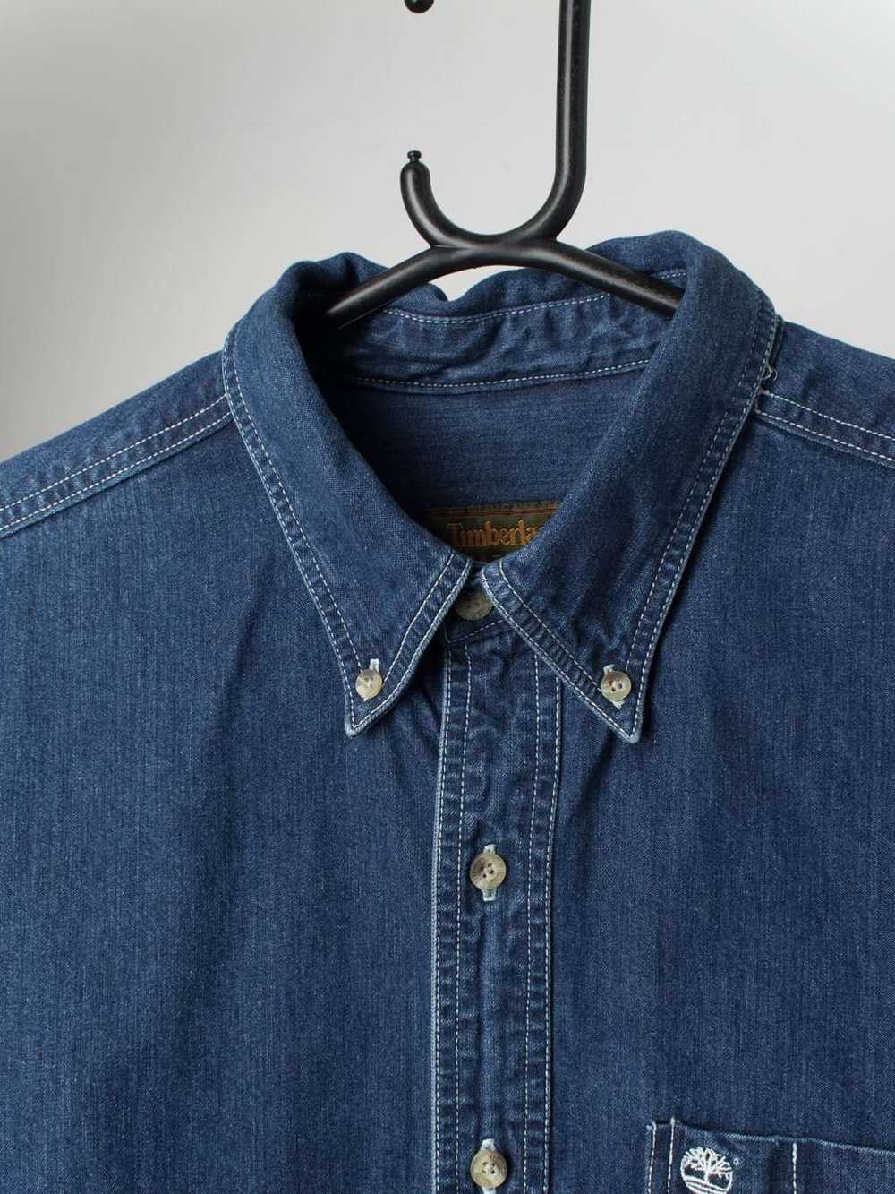 Vintage Timberland denim shirt – L - image 2