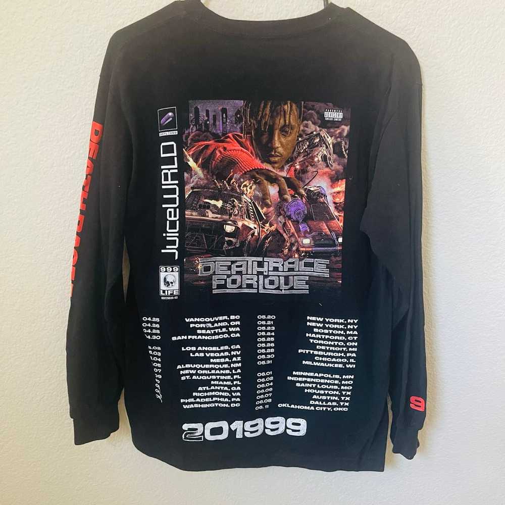 JUICE WRLD LONG SLEEVE TOUR SHIRT - image 2