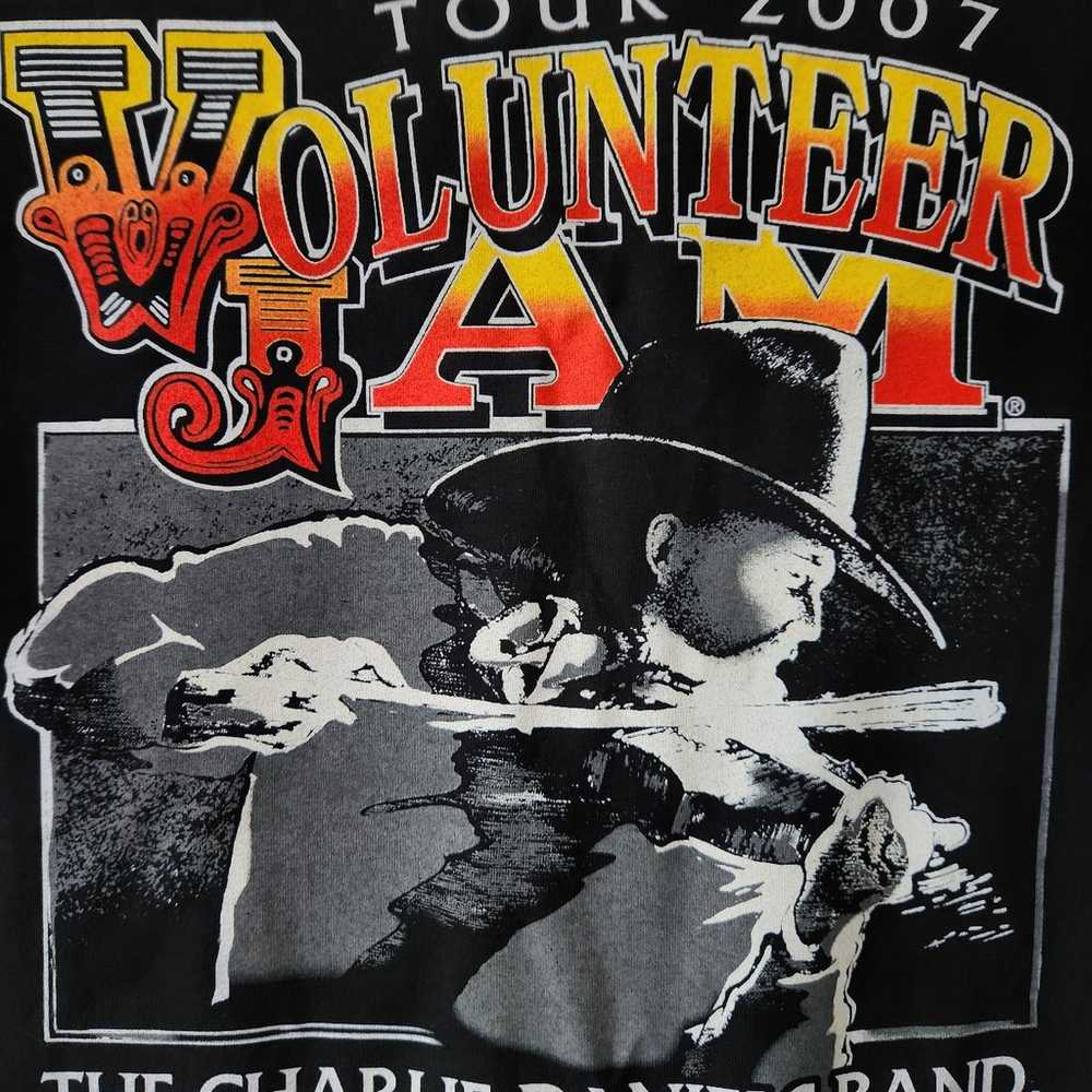 Vintage Charlie Daniels Band Volunteer Jam 2007 T… - image 2