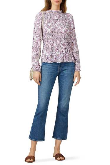 See by Chloé Long Sleeve Ruffle Top - image 1