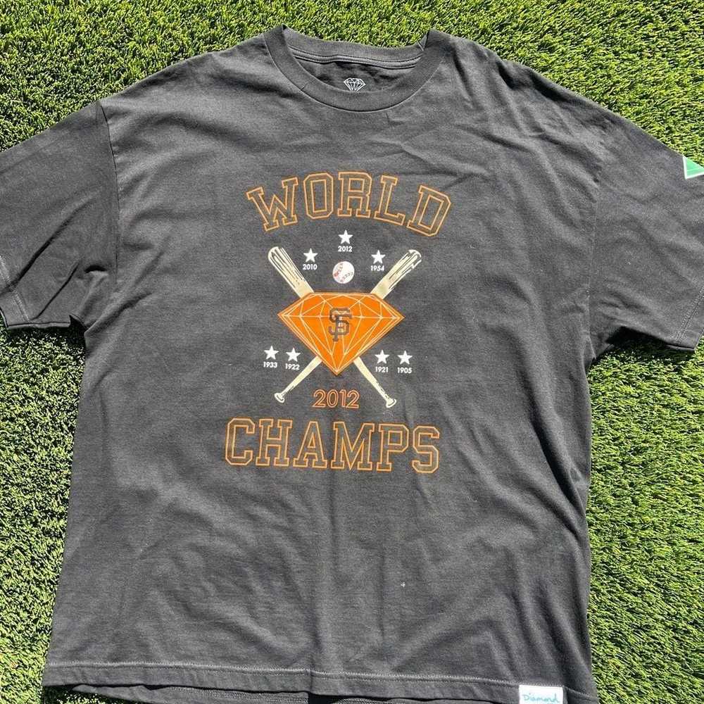 Diamond Supply Co SF Giants World Champs 2012 T S… - image 1