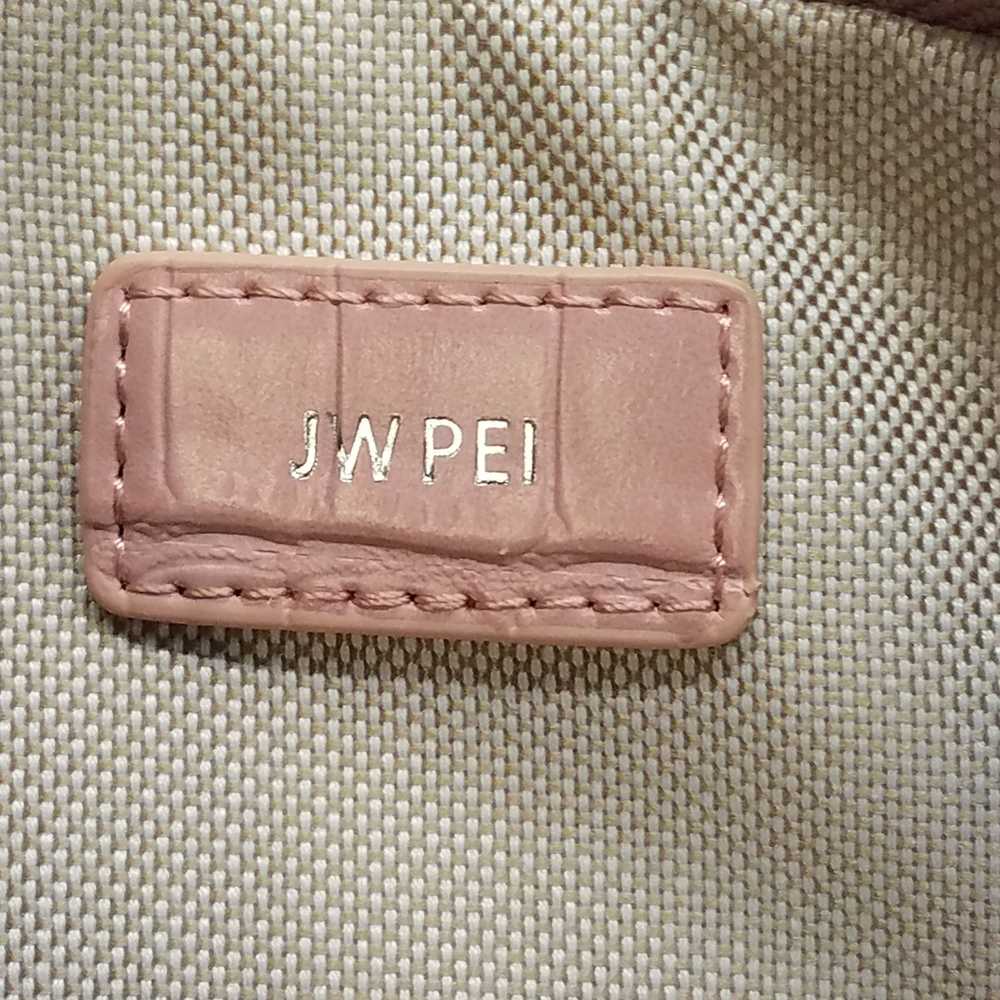 JW Pei Croc Embossed Shoulder Bag Pink - image 5