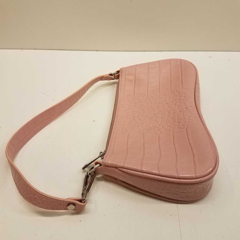 JW Pei Croc Embossed Shoulder Bag Pink - image 7