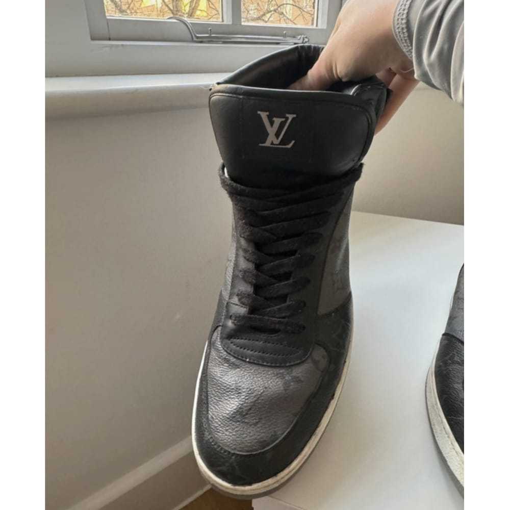 Louis Vuitton Rivoli leather high trainers - image 4
