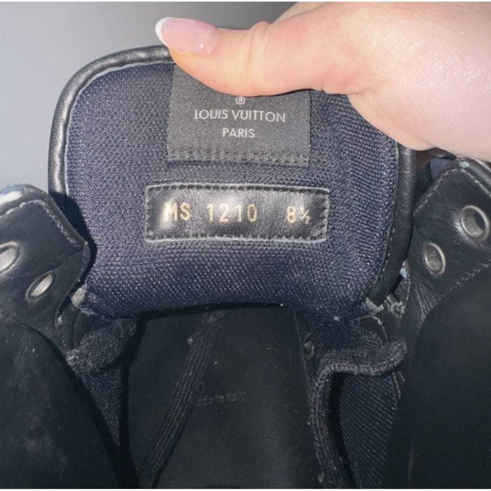 Louis Vuitton Rivoli leather high trainers - image 6