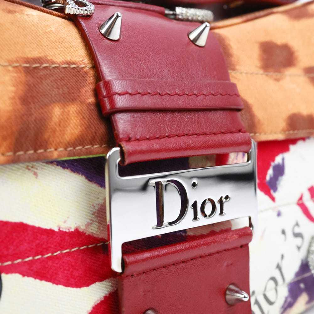 Dior Columbus cloth handbag - image 9