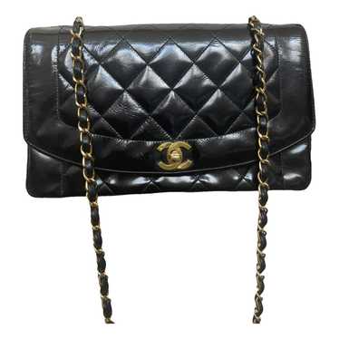 Chanel Diana patent leather crossbody bag