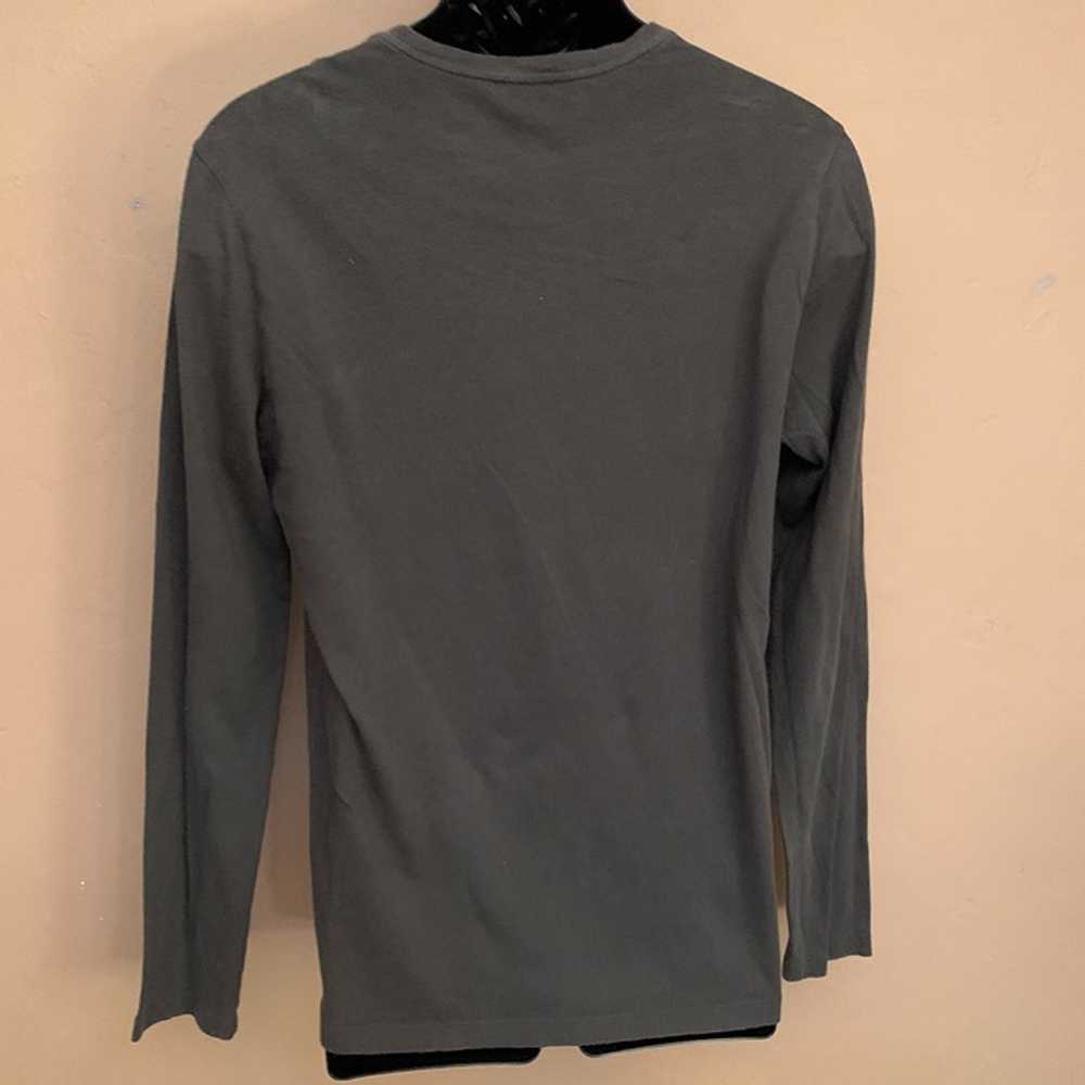 Vince Cashmere Blend Long Sleeve T Shirt Large ti… - image 3