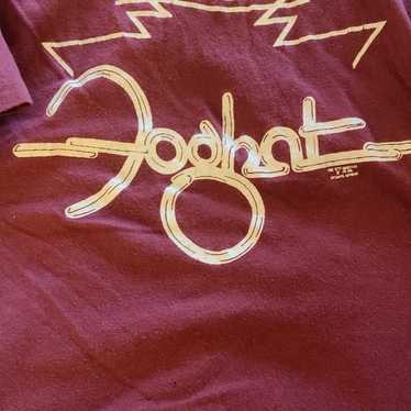Size large 1970s Foghat band t-shirt one sided