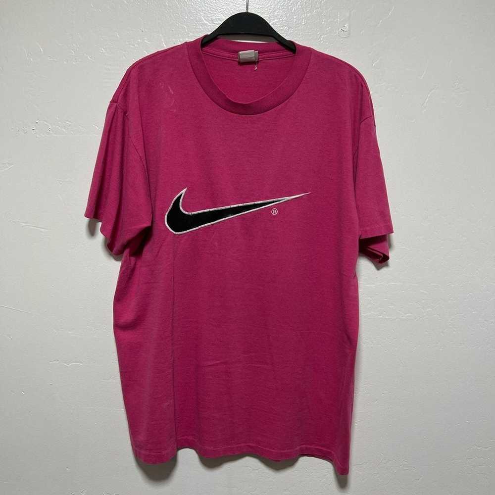 90s vintage Nike swoosh Single Stitch T-shirt - image 1