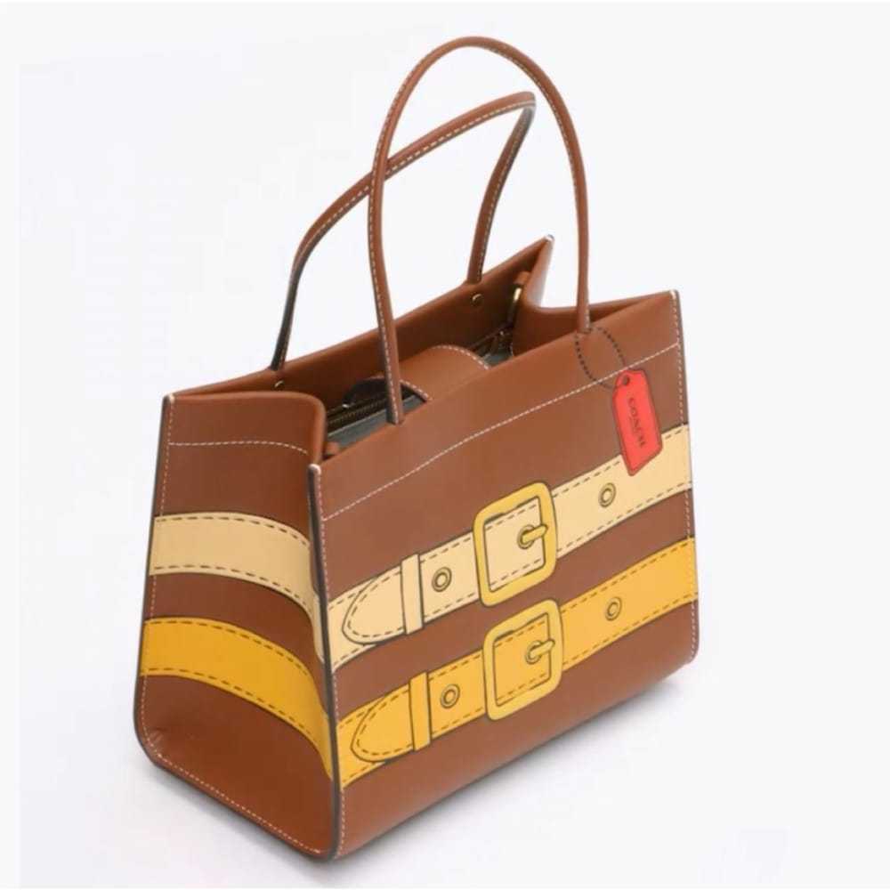 Coach Leather tote - image 10