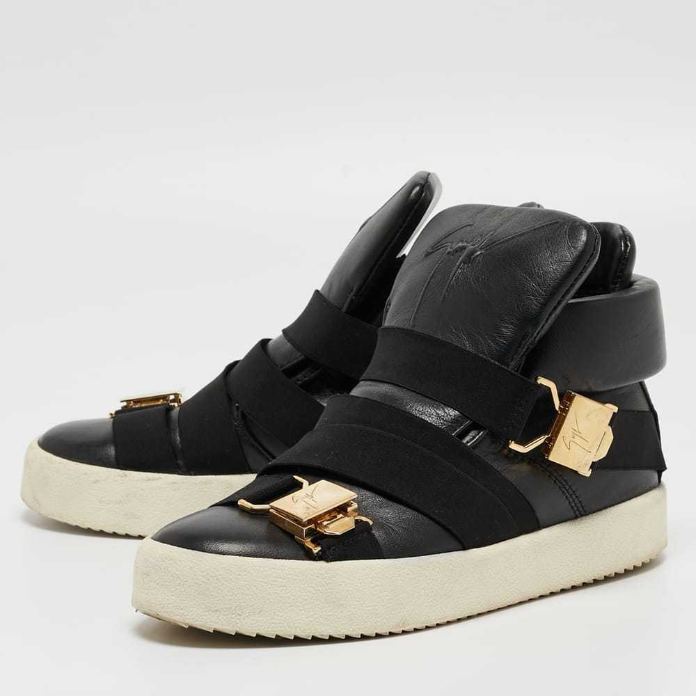 Giuseppe Zanotti Leather trainers - image 2