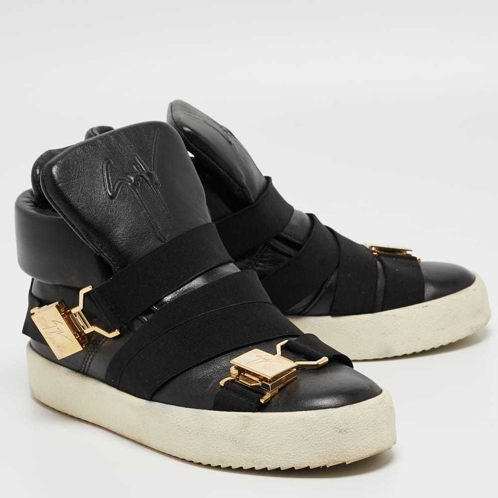 Giuseppe Zanotti Leather trainers - image 3