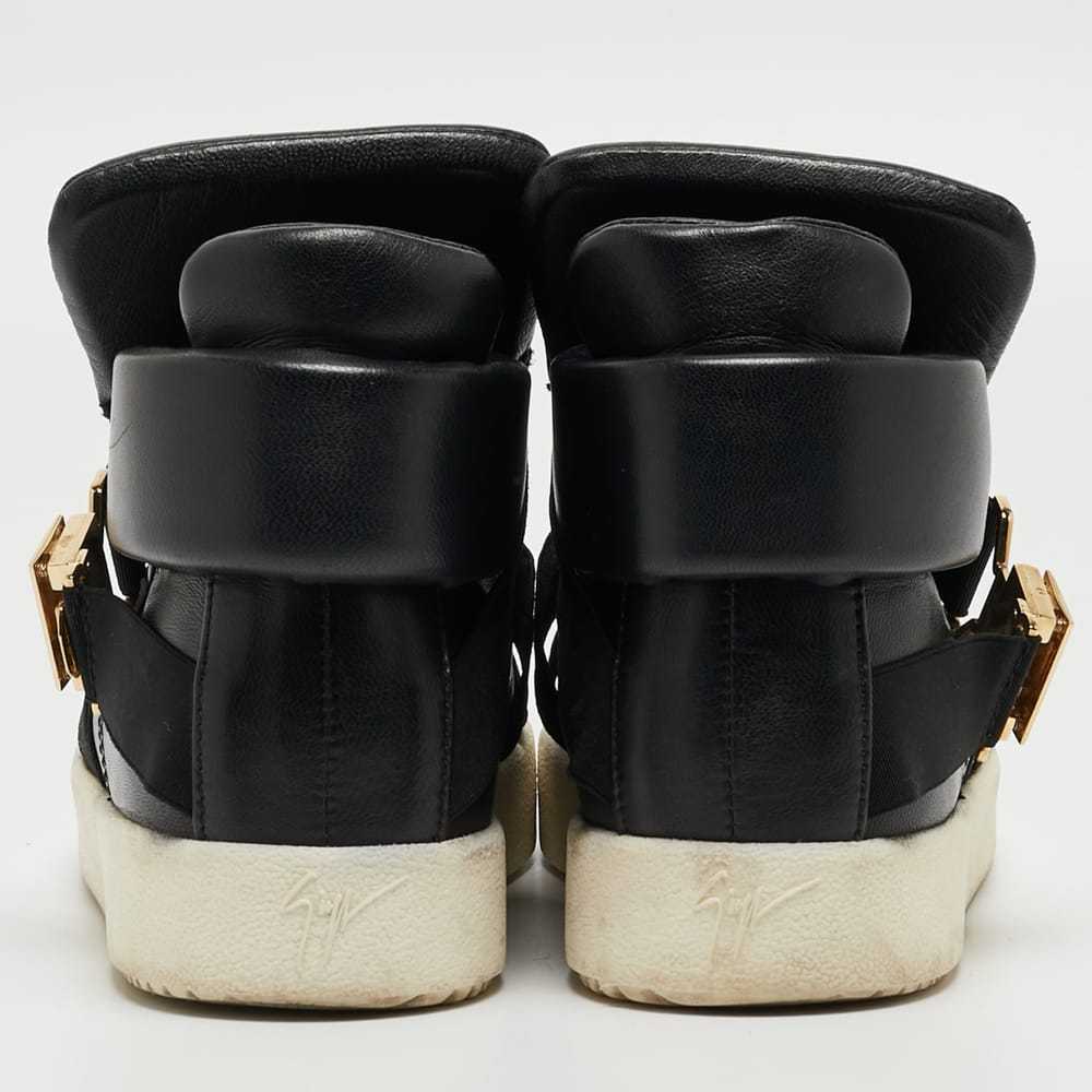 Giuseppe Zanotti Leather trainers - image 4