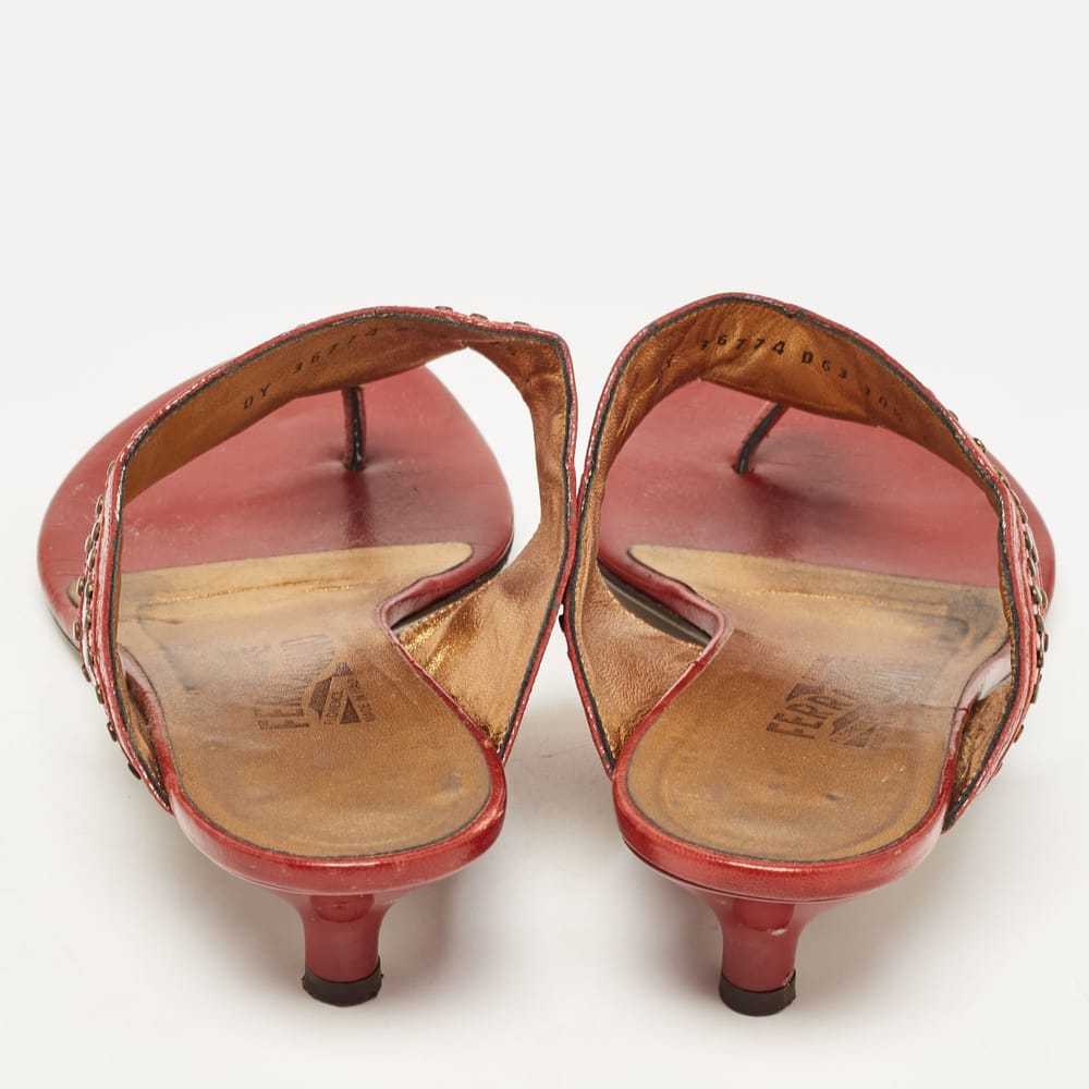 Salvatore Ferragamo Patent leather sandal - image 4