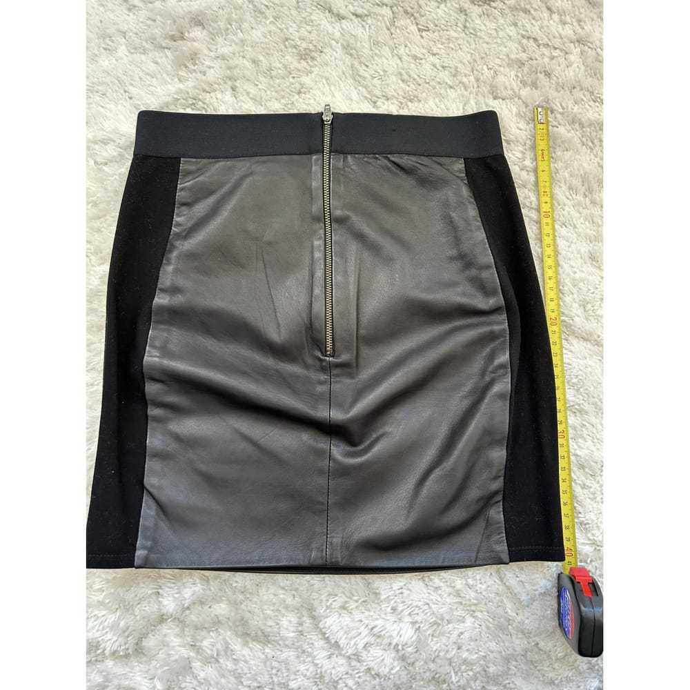 Mason Leather mini skirt - image 2