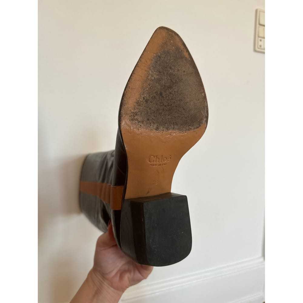 Chloé Vinny leather cowboy boots - image 2