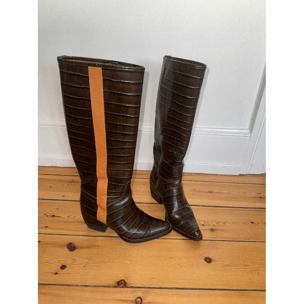 Chloé Vinny leather cowboy boots - image 4