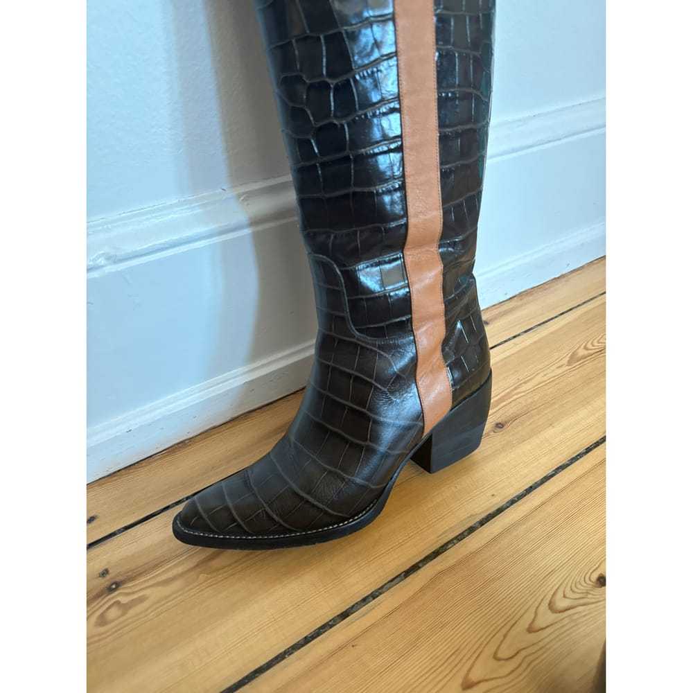Chloé Vinny leather cowboy boots - image 5