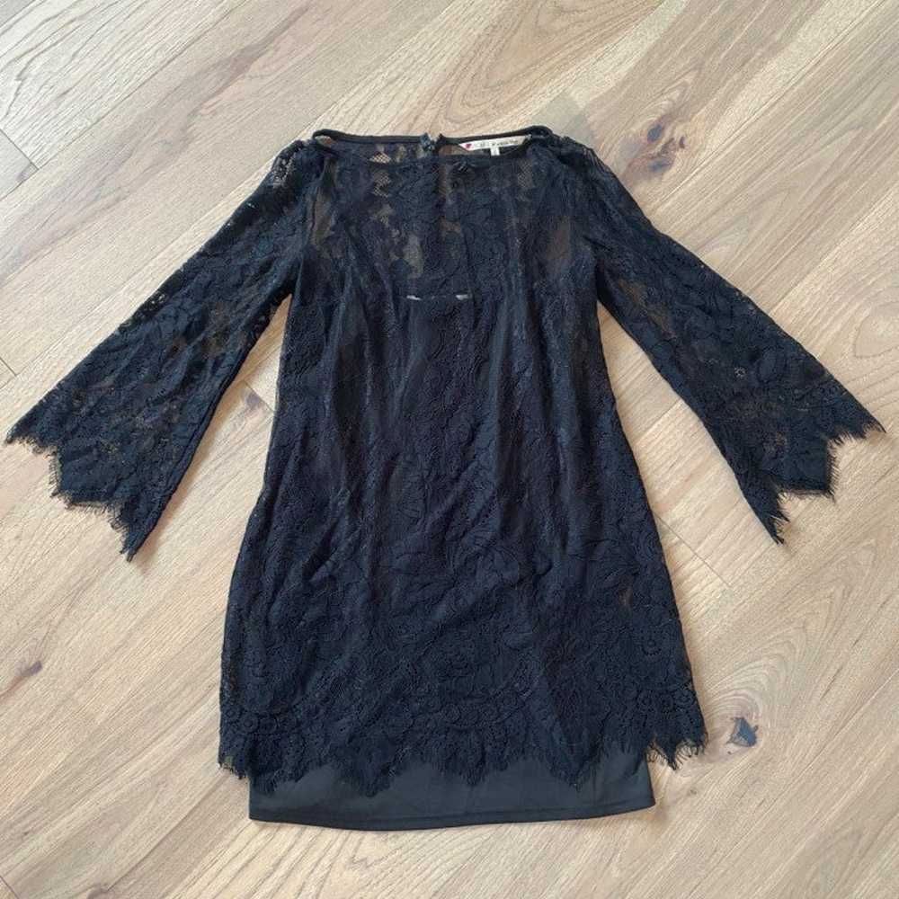 RACHEL Rachel Roy Black Lace Madeline Dress NWOT … - image 2