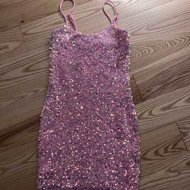 Pink sequin lucy in - Gem