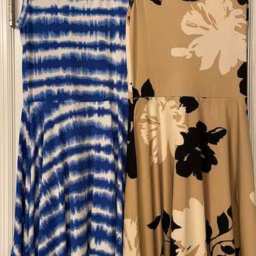 Set of 2: LuLaRoe Nicki dresses with pockets (x-s… - image 1