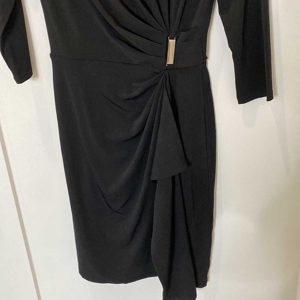 WHBM Side Rouched MIDI dress - image 3