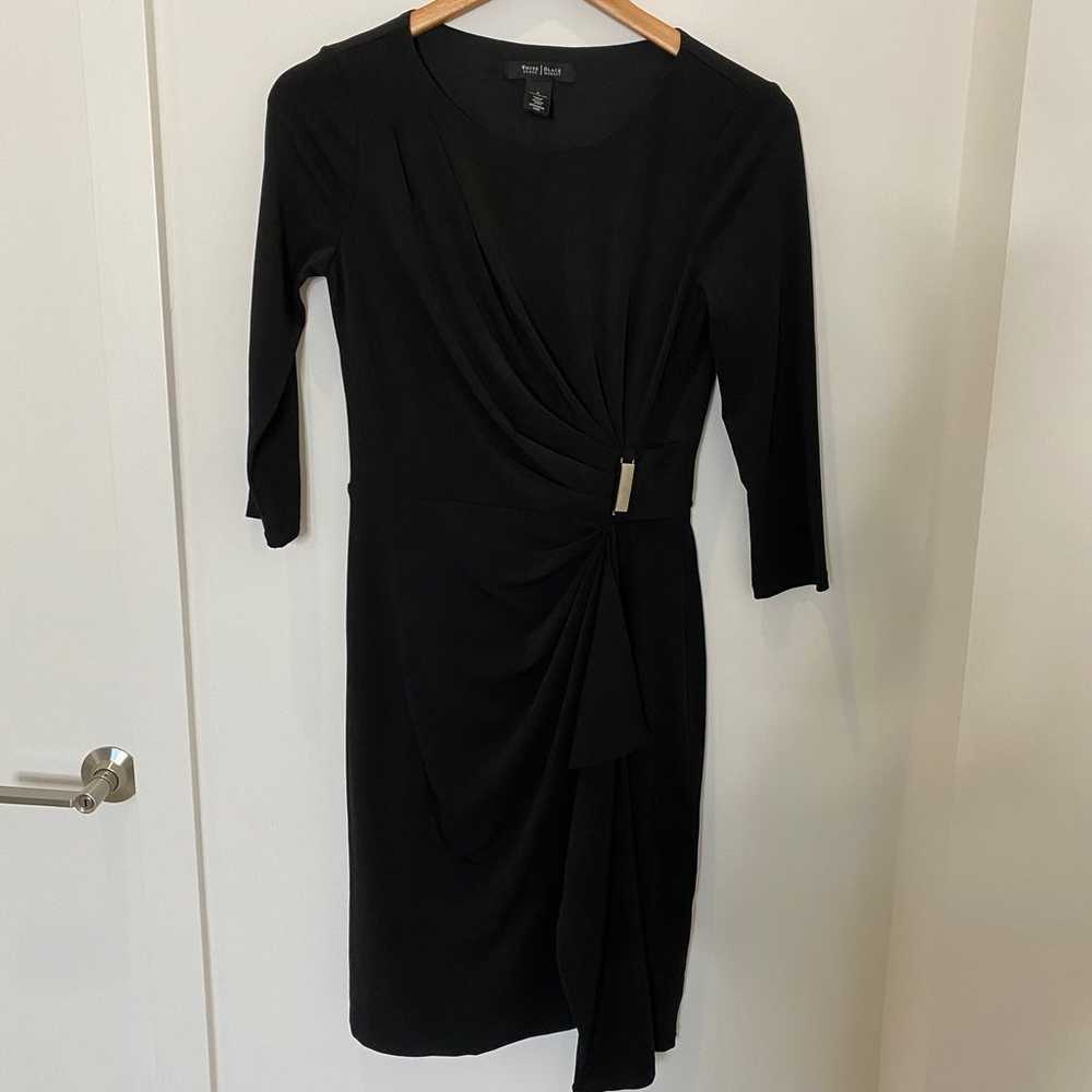 WHBM Side Rouched MIDI dress - image 4
