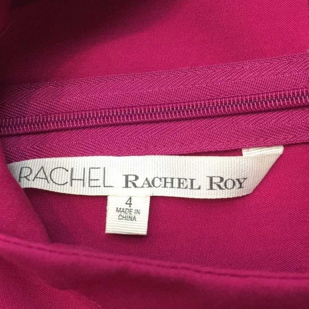 Rachel Roy Frayed Draped Sheath Dress - image 7