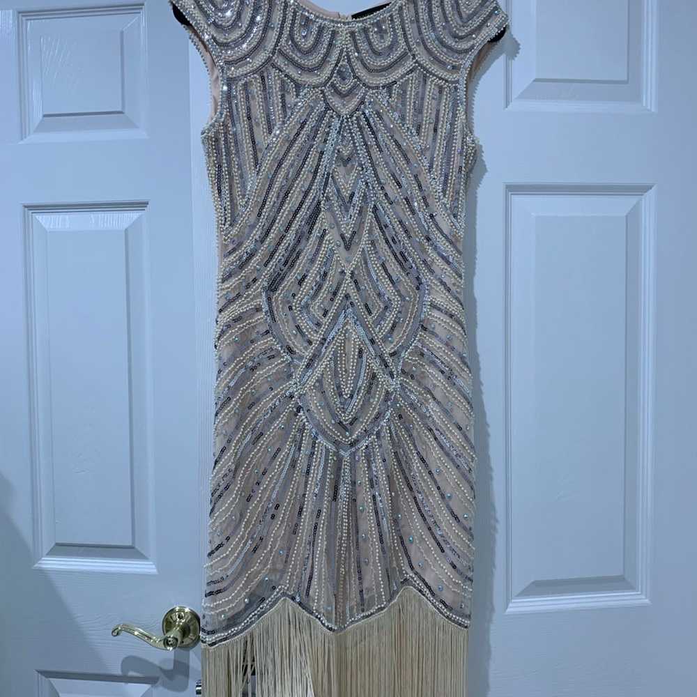 Babeyond Dress Flapper Sequin Fringe Custom 1920’… - image 2
