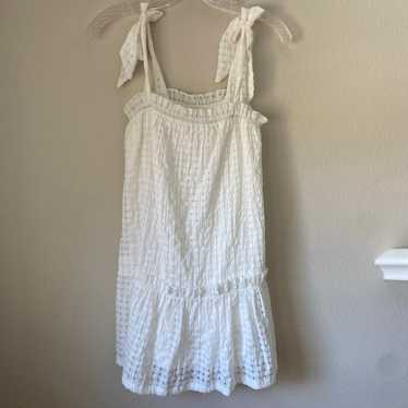 Princess Polly White Gingham Dress with ties - image 1