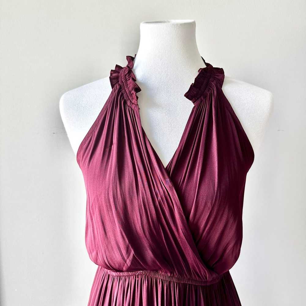 Current Air Burgundy Pink Sleeveless Maxi Polyest… - image 2