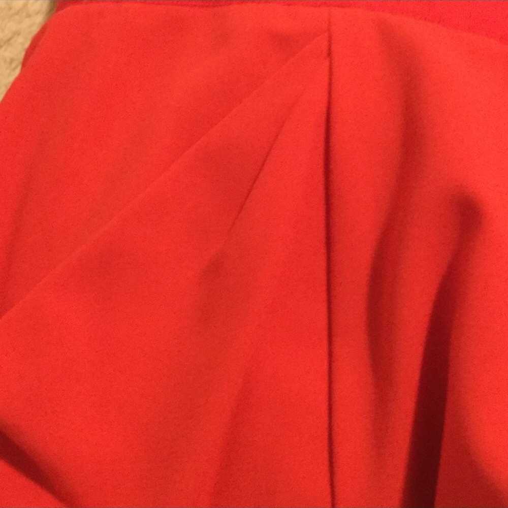 Red Sleeveless Dress Criss Cross - image 2
