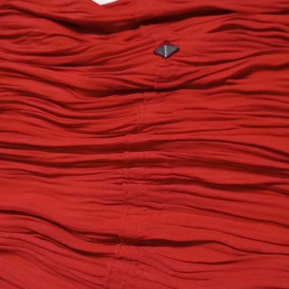 Western Dress by Stonridge Petites. Deep Red. - image 4